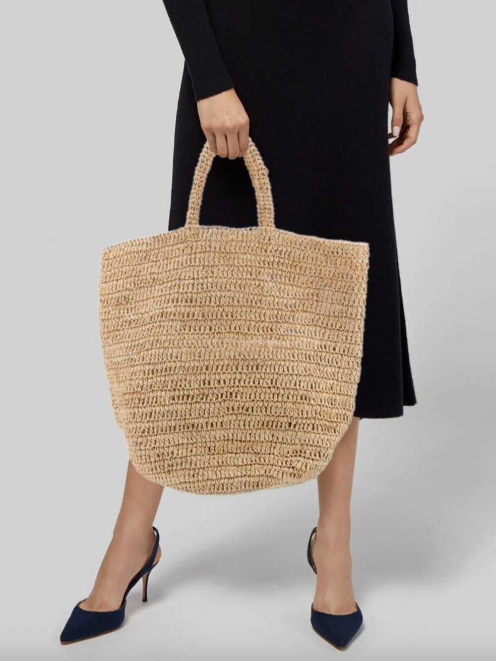 Jenni Kayne Raffia Tote